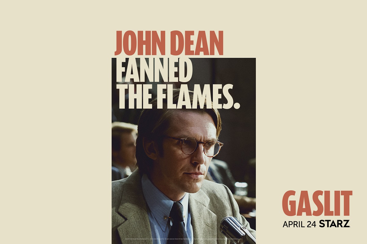 GASLIT - Dan Stevens Key Art - STARZ (Season 1)