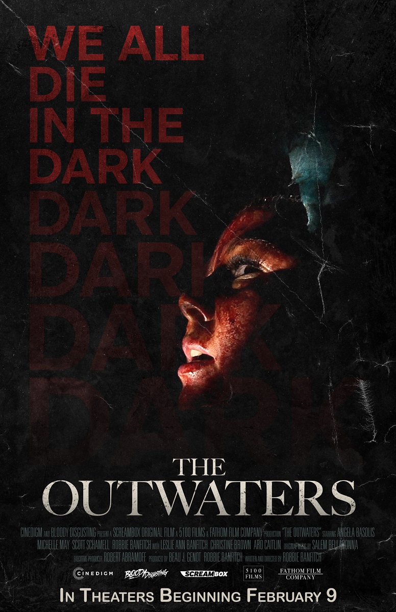 The Outwaters movie key art - Cinedigm, Bloody Disgusting 2023