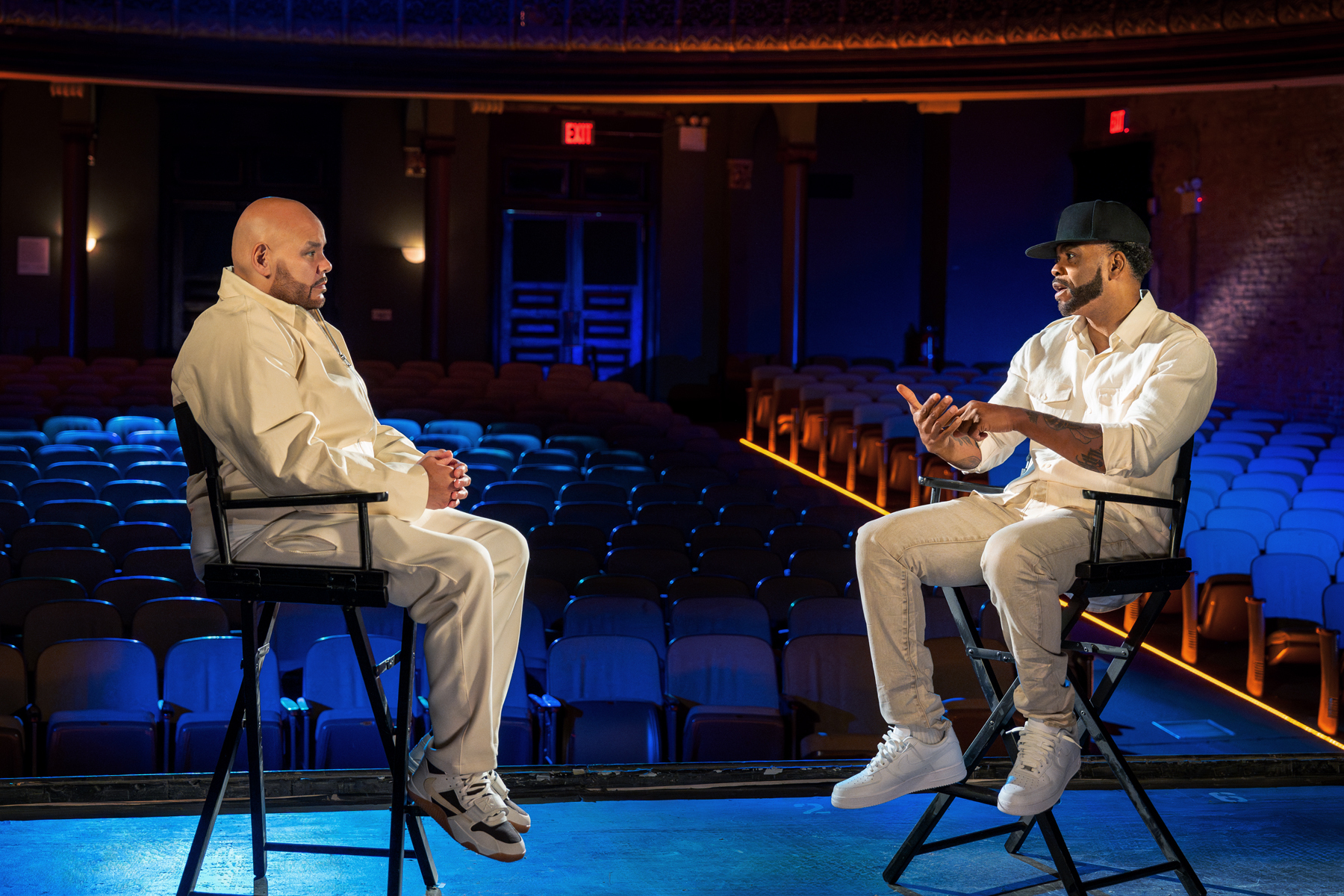 FAT JOE TALKS - Starz
Picture from left to right: Fat Joe, Method Man (Photo Credit: Starz/ David Scott Holloway)